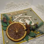 Kartka na Boże Narodzenie w pudełku 01 - pachnąca - 