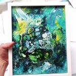 Prezent dla niego - obraz abstrakcyjny - Obraz w całości