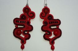 kolczyki sutasz 03 czerwone