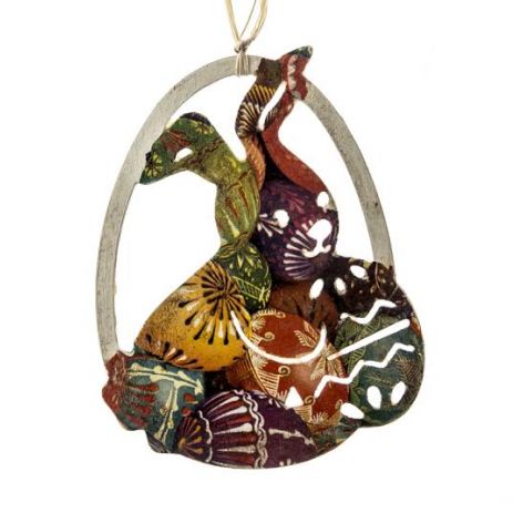 Ażurowa zawieszka, jajo, pisanka