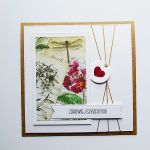 Kartka życzenia powrotu do zdrowia z ważką  - Kartka powrotu do zdrowia z ważką