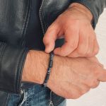 Bransoletka męska turmalin japis tj98 - 