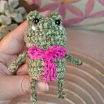 2 żabka walentynka amigurumi - Szydełkiem