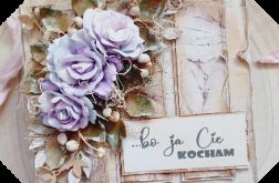 Kartka Vintage – ...bo ja Cię KOCHAM (47)