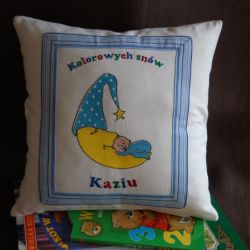 Spersonalizowana poduszka "Kolorowych snów"