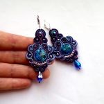 Kolczyki Blue & Violet - 