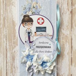 Pudełko/podziękowanie dla lekarza 