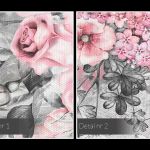 Obraz na płótnie - pejzaż paryż róże - 120x80 cm (55901) - PARYSKIE DNIE - NOWOCZESNY OBRAZ NA PŁÓTNIE - 120X80 CM