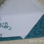 Kopertówka z okazji ślubu ' w turkusach'  - 