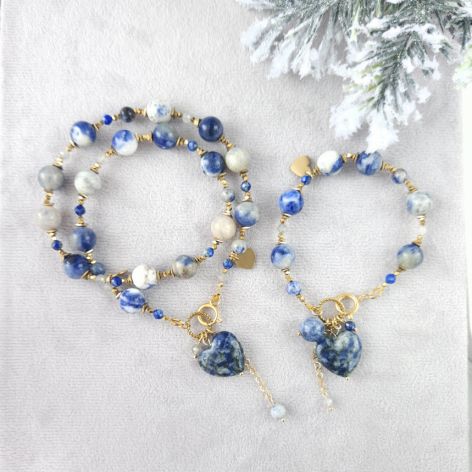 Komplet naszyjnik i bransoletka Caelum 