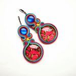 Maki&Chabry kolczyki sutaszowe - 