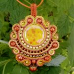 Wisior Pomarańczowy - 