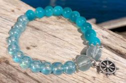 Bransoletka na gumce ster