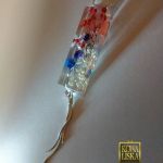 Dziki Sad - wisior z żywicy na srebrnym łańcuszku II - 