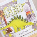 Kartka urodzinowa z Dinozaurem 3 GOTOWA - 