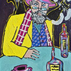 obraz olejny elegancja w chaosie