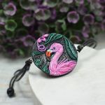 Flaming - wyjątkowy komplet biżuterii - biżuteria z flamingami