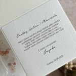 Kartka ślubna w ozdobnej kopercie, WP 56 - Kartka ślubna