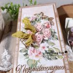 Kartka urodzinowa z różami - róże