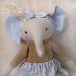 Słonik Wiki przytulanka, prezent GOTOWY - 