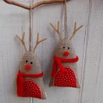 Rudolfy w szalikach - 