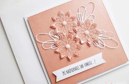 Kartka UNIWERSALNA koralowa