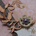 Kopertówka z okazji ślubu ' retro róż'  - 