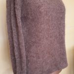 Sweter z alpaki i jedwabiu - sweter