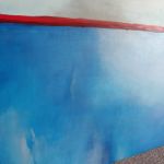 Abstrakcja-obraz akrylowy formatu 70x70 cm  - 