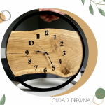 Nowoczesny zegar 50 cm - 