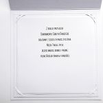 Oryginalna kartka z gołębicą Chrzest handmade - Personalizowana kartka na Chrzest Święty