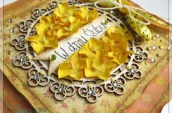 Słoneczna kartka na ślub