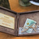 Pudełko na pieniądze-Ślub - drewniane pudełko na pieniądze