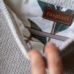 Patchworkowa jasna listonoszka z klapą - 