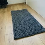 Dywan prostokątny ze sznurka bawełnianego 70x140cm. - 