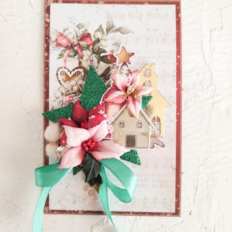 Świąteczna kartka ozdoba świąteczna