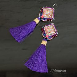 Kolczyki sutasz Ultraviolet