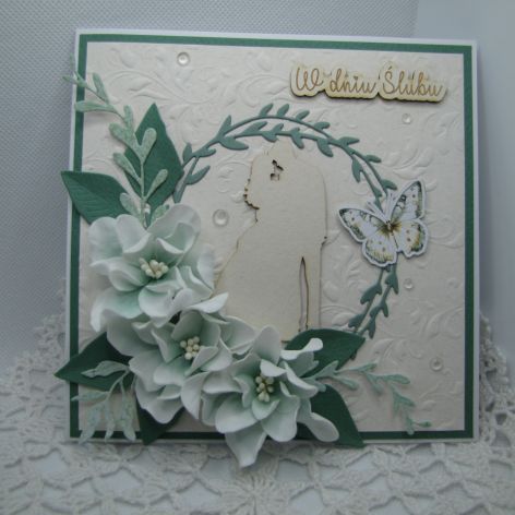 Kartka ślubna w pudełku 18