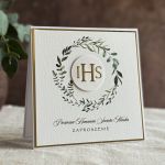 Ręcznie robione zaproszenia komunijne, wzór 3 - Ręcznie robione zaproszenia komunijne