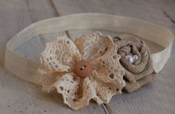 Opaska niemowlęca - Rustykalna