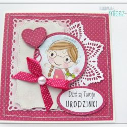 Urodzinowa kartka dla Dziewczynki 2