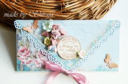 Kopertówka z okazji ślubu różany poranek