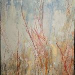 Kompozycja prac na płótnie,  Polskie knieje,  100x70x2cm  - 