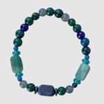 bransoletka awenturyn chryzokola - bez tła