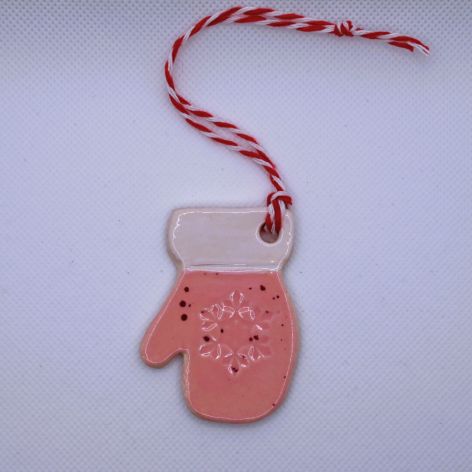 Ceramiczny pierniczek rękawiczka