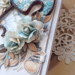 Kartka z agrafką dla chłopczyka - Z boku