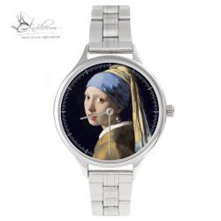 Zegarek Art "Dziewczyna z perłą" bransoleta