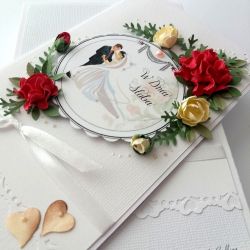 Ślubna fantazja - kartka na ślub