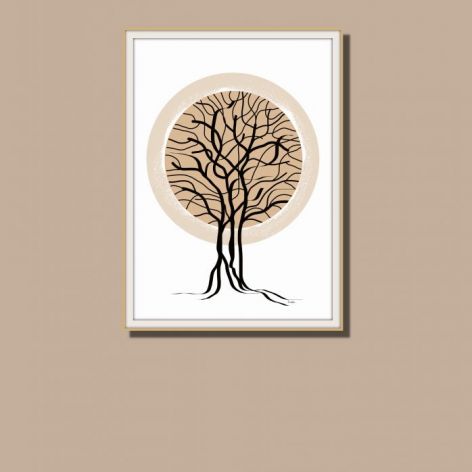 "Drzewo" grafika autorska