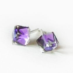 SREBRO I SWAROVSKI sztyfty